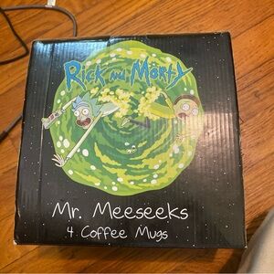 Rick and Morty Mr. Meeseeks Coffee Mugs Set
